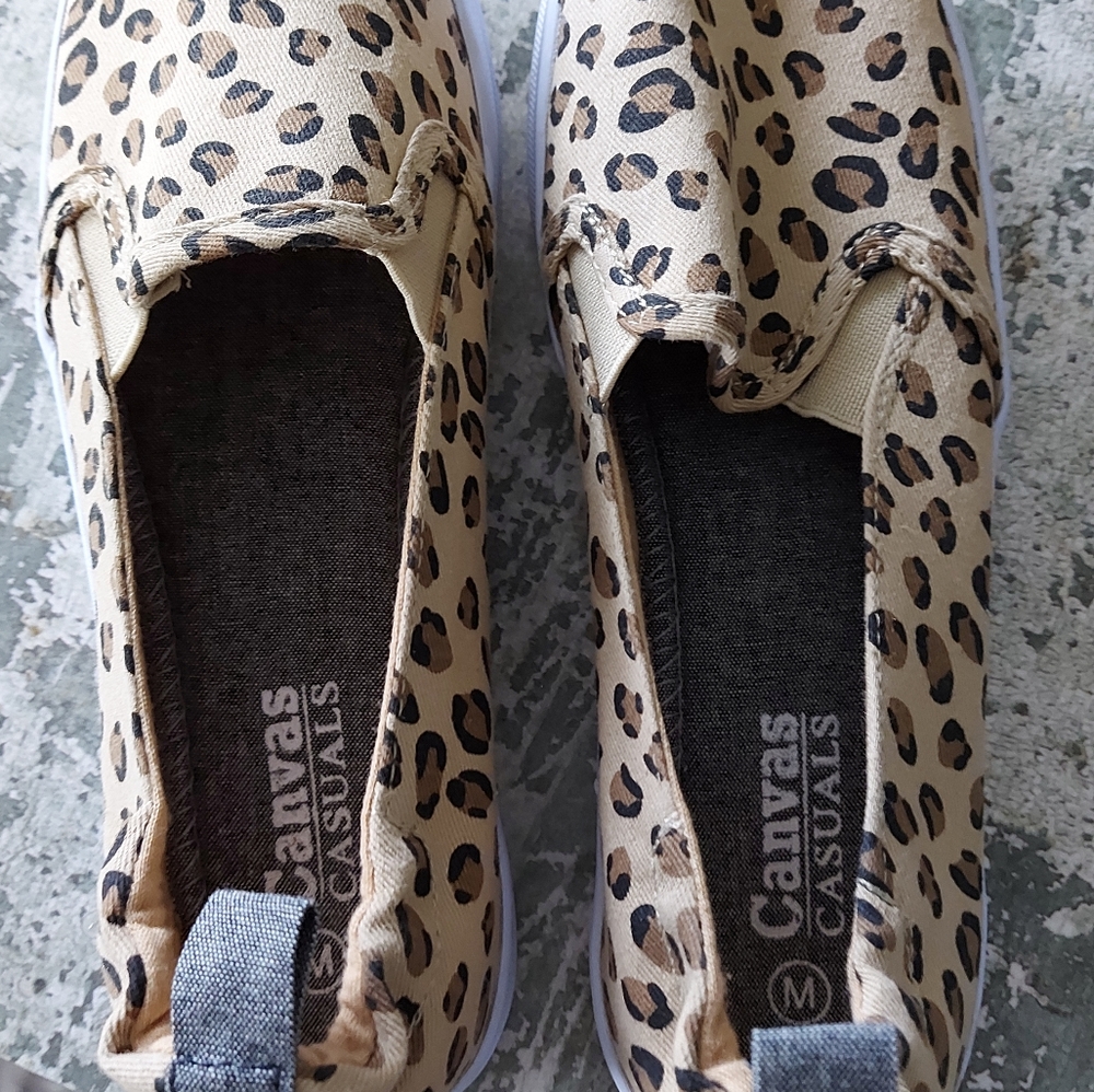 Brand new canvas sneakers